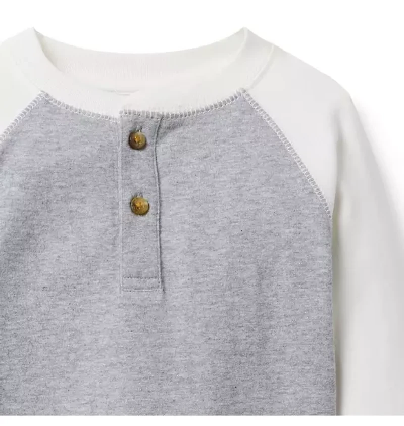 Henley Baseball Tee