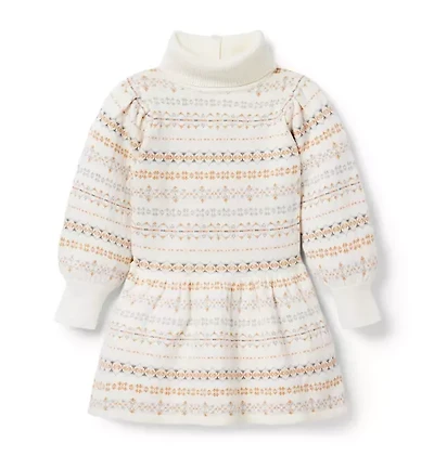 Fair Isle Sweater Dress
