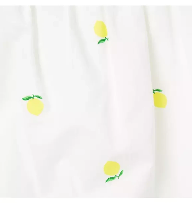 The Sunshine Lemon Baby Dress