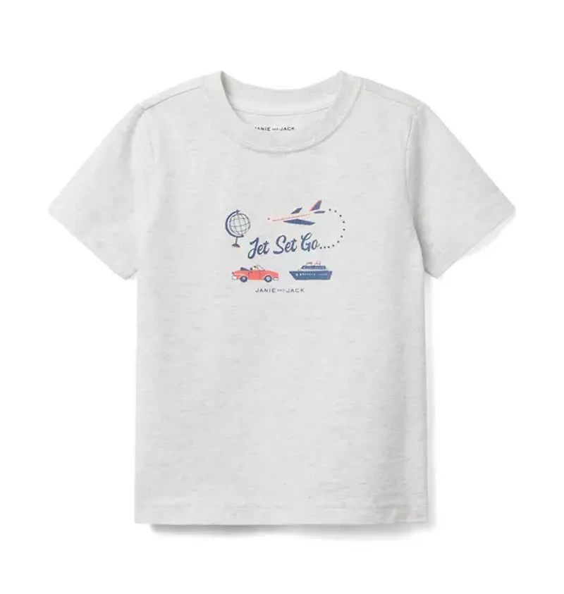 Jet Set Go Tee
