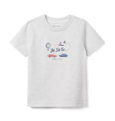 Jet Set Go Tee