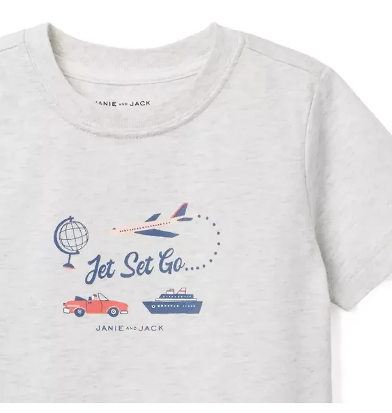 Jet Set Go Tee