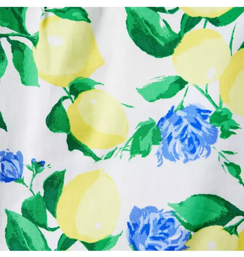 Lemon Poplin Shirt