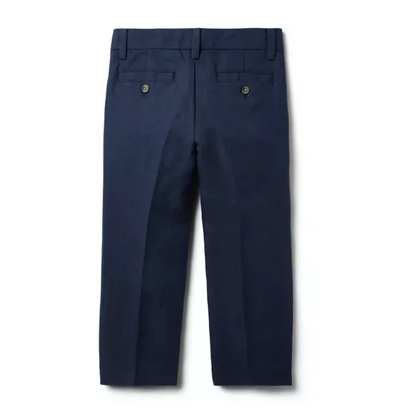 Linen-Cotton Suit Pant