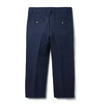 Linen-Cotton Suit Pant