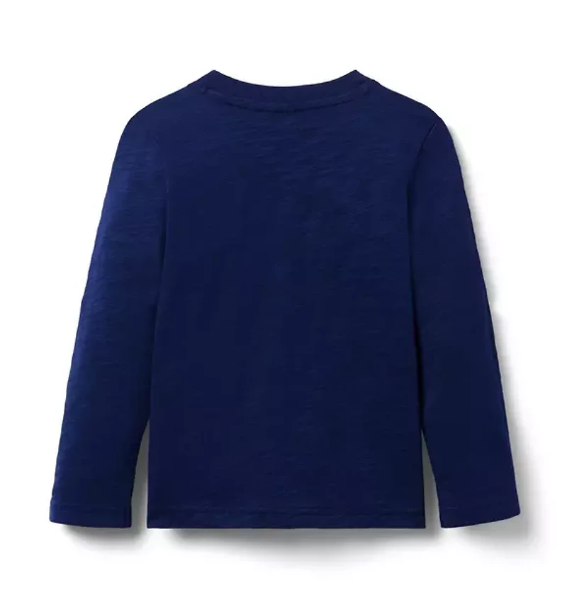 The Long Sleeve Slub Tee