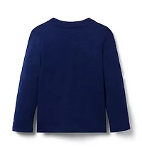 The Long Sleeve Slub Tee