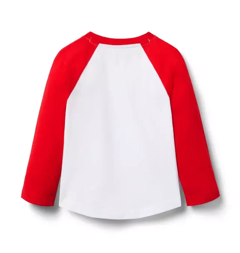 PEANUTS™ Snoopy Holiday Raglan Tee