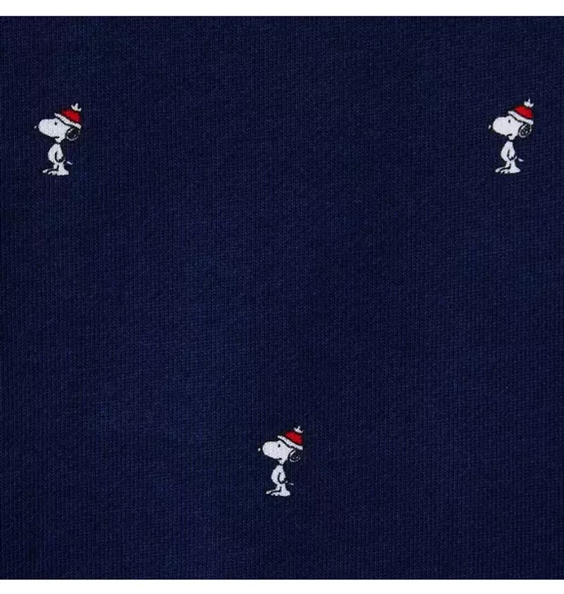 PEANUTS™  Snoopy Santa Striped Cuff Sweatshirt