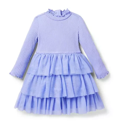 Tiered Tulle Dress