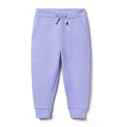 Quilted Jacquard Jogger
