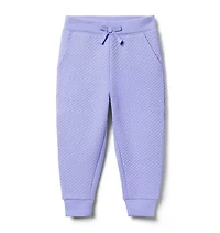 Quilted Jacquard Jogger