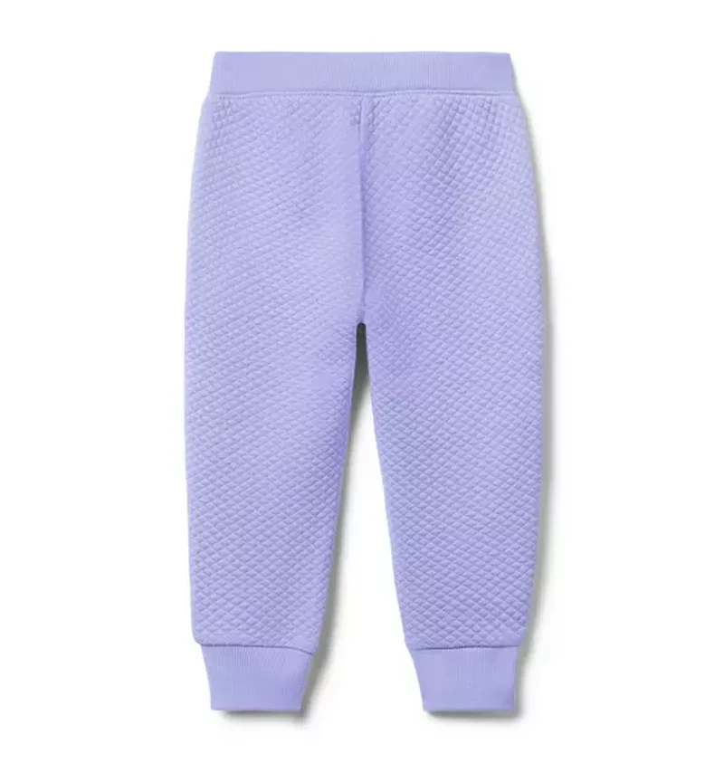 Quilted Jacquard Jogger
