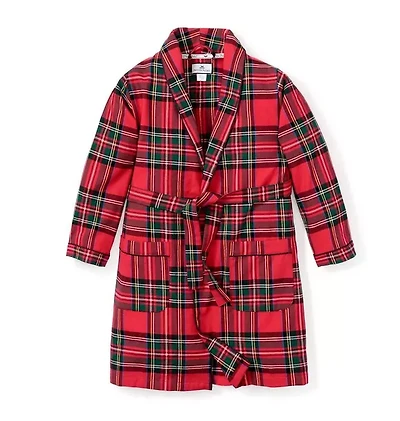 Petite Plume Imperial Tartan Robe