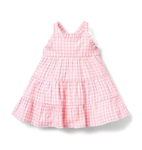 Baby Gingham Seersucker Sundress