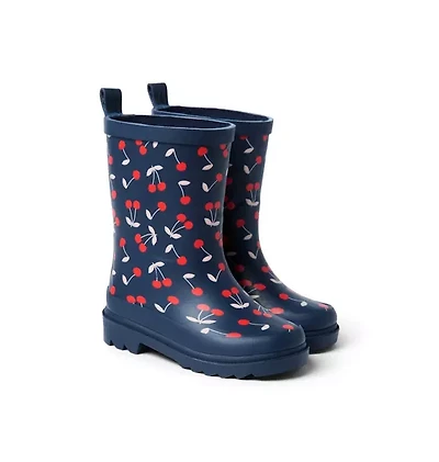 Cherry Rain Boot