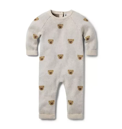 Baby Bear Sweater One-Piece