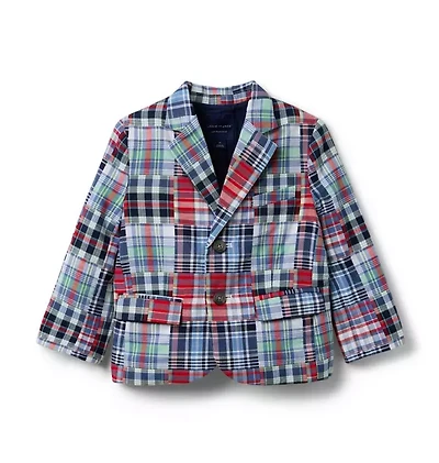 The Madras Patchwork Blazer