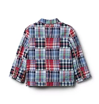 The Madras Patchwork Blazer