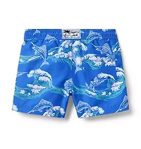 Recycled Marlin Swim Trunk