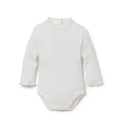 Baby Ribbed Turtleneck Bodysuit