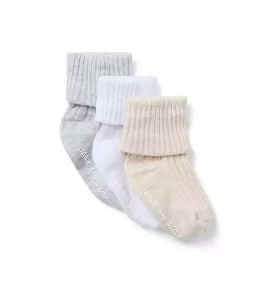 Baby Ribbed Sock Set