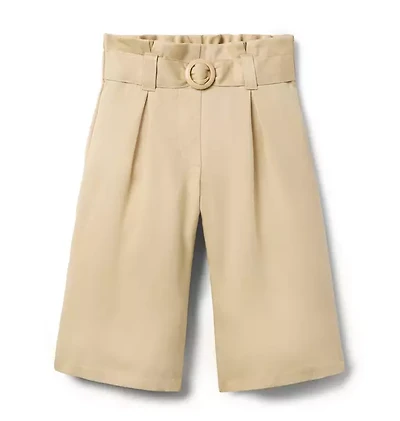 Belted Wide Leg Pant