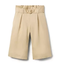 Belted Wide Leg Pant
