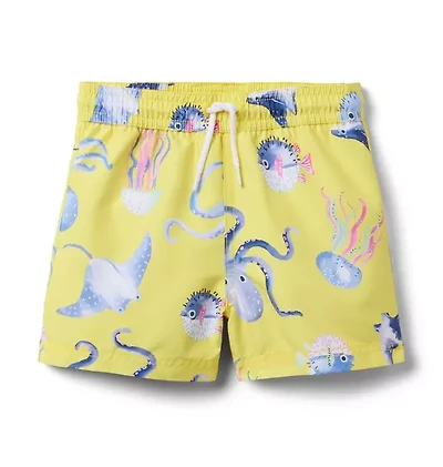 Recycled Sea Friends Swim Trunk