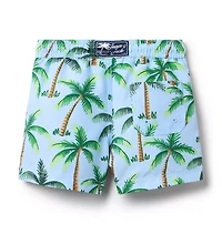 Recycled Palm Tree Swim Trunk