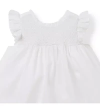 Baby Smocked Sateen Dress