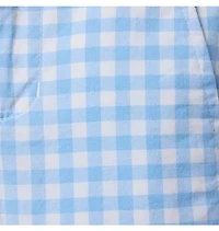 Gingham Poplin Short