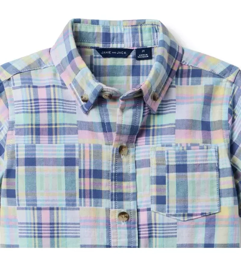 The Plaid Patchwork Shirt