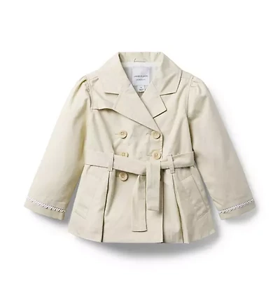 The Classic Cropped Trench Coat