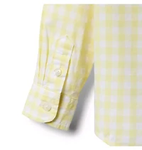 Gingham Poplin Shirt