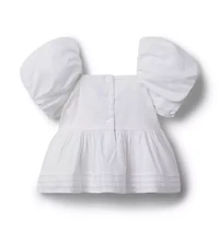 The Peplum Puff Sleeve Top