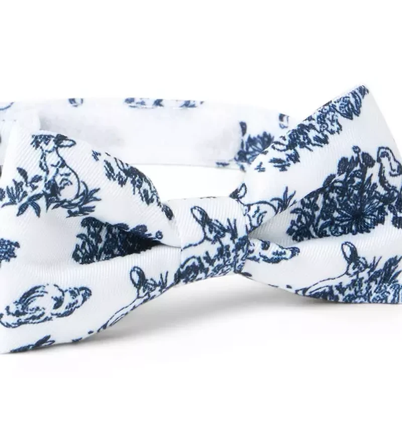 Bunny Toile Bowtie