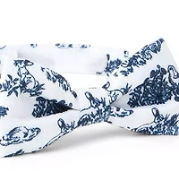Bunny Toile Bowtie