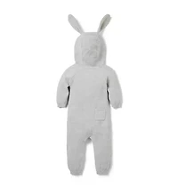 Baby Bunny Ear Hooded One-Piece