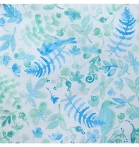 Floral Circle Trim Top