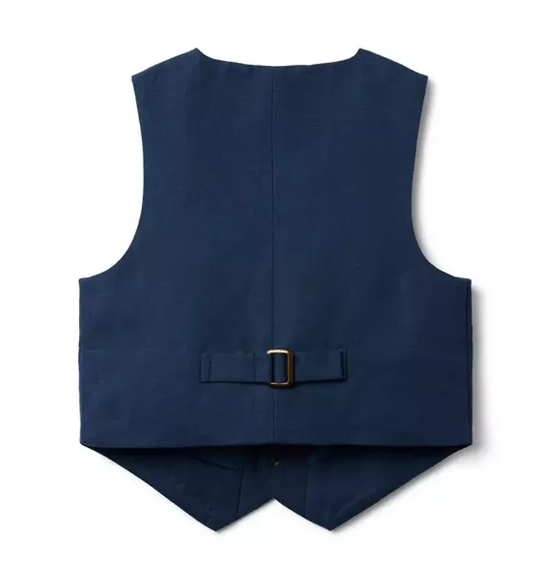 Linen-Cotton Vest
