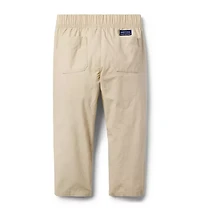 The Poplin Drawstring Pant