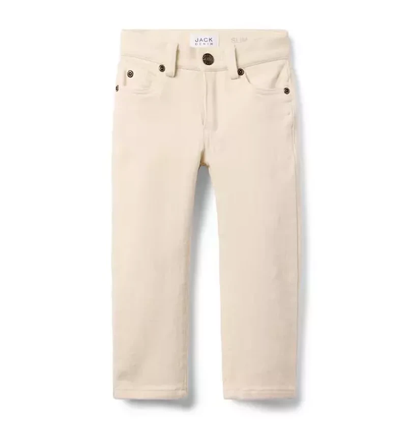 Slim Jean Ecru Wash