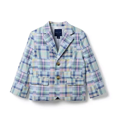 The Plaid Patchwork Blazer