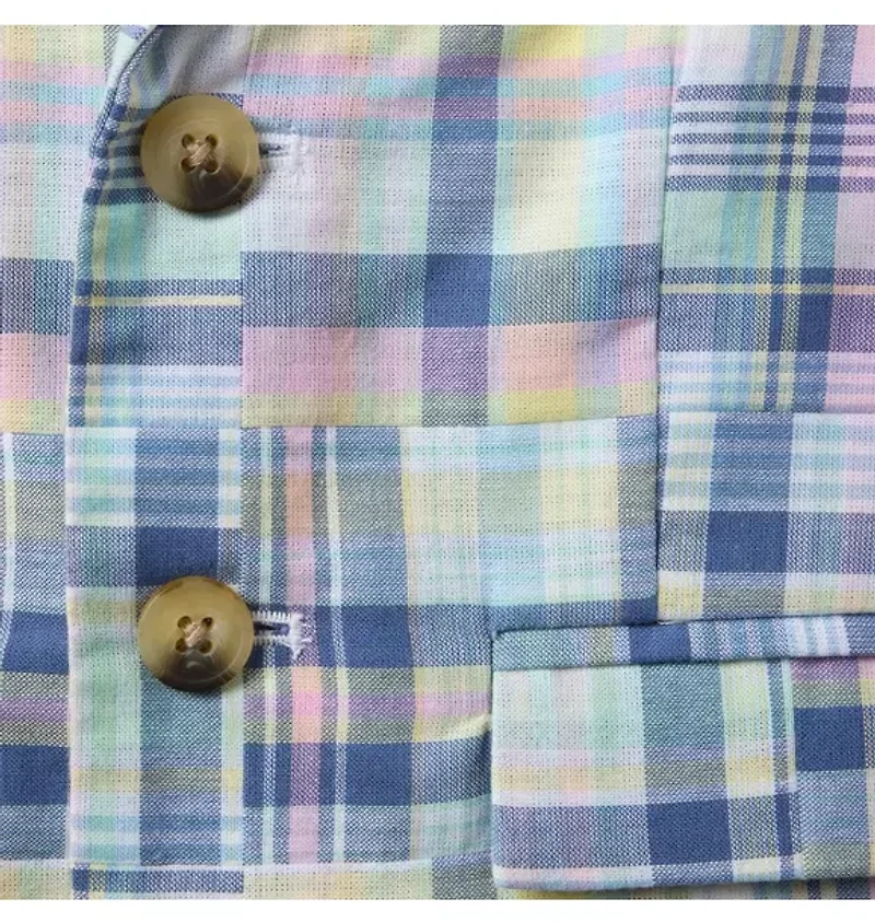 The Plaid Patchwork Blazer