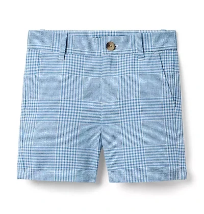 Tattersall Linen-Cotton Short