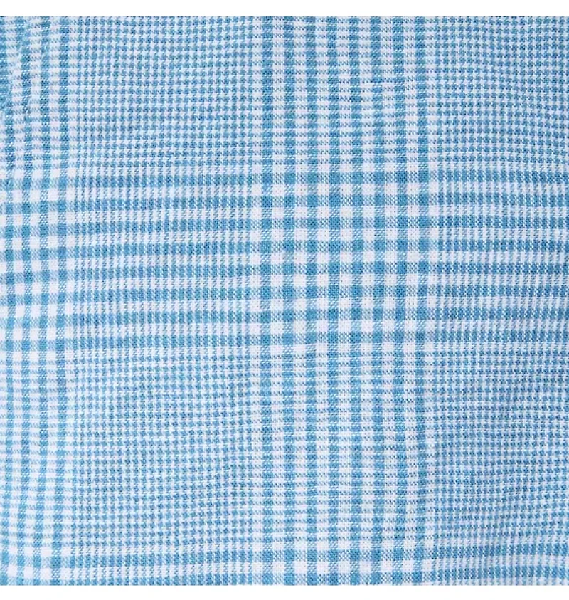 Tattersall Linen-Cotton Short