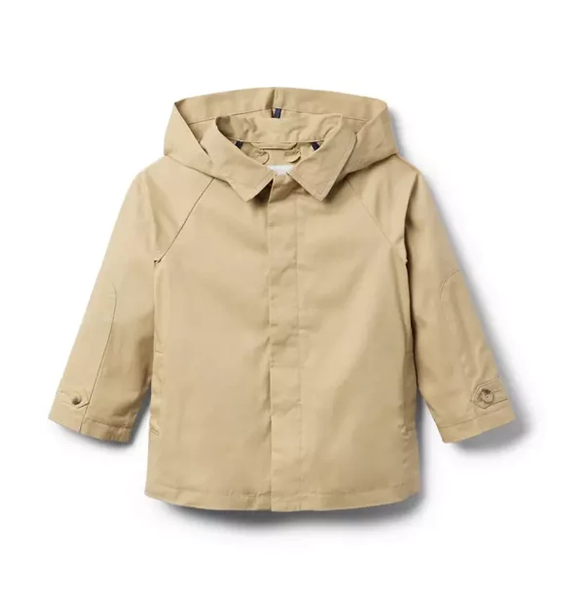 The Hooded Trench Coat
