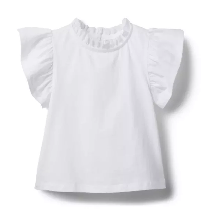 Ruffle Sleeve Top