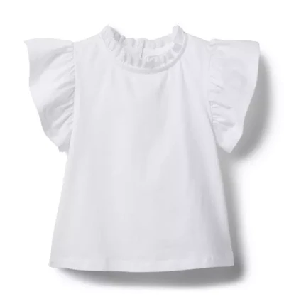Ruffle Sleeve Top